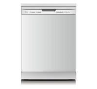 Image of Midea Dish Washer , 12 Place Settings, 4 Programs,Silver
